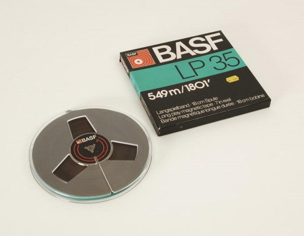 BASF LP35 549m 18cm DIN Tonband Kunstoff mit Band