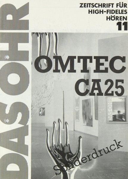 Omtec CA 25 Testnachdruck