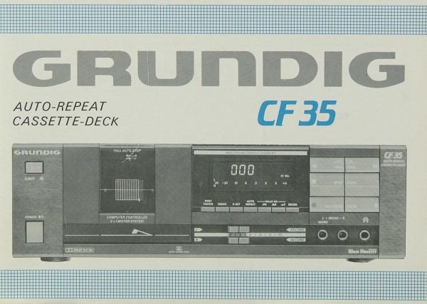 Grundig CF 35 Manual