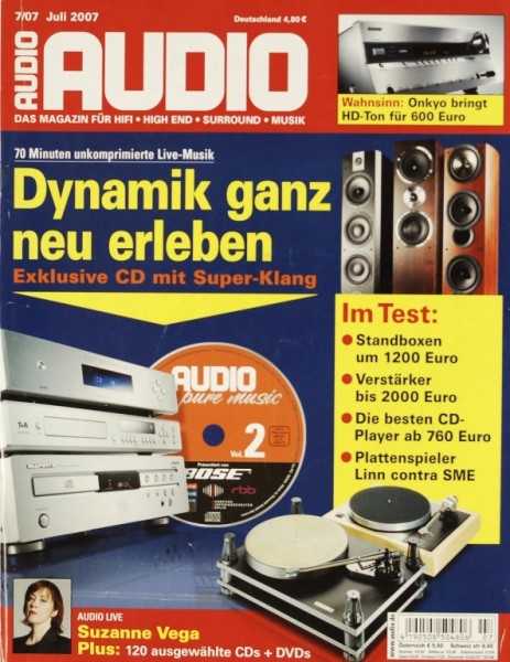 Audio 7/2007 Zeitschrift