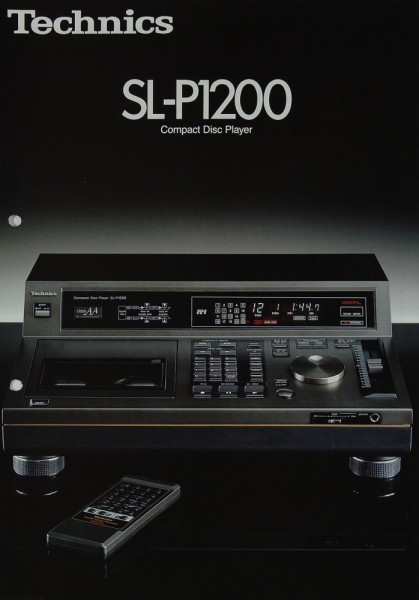 Technics SL-P 1200 Prospekt / Katalog
