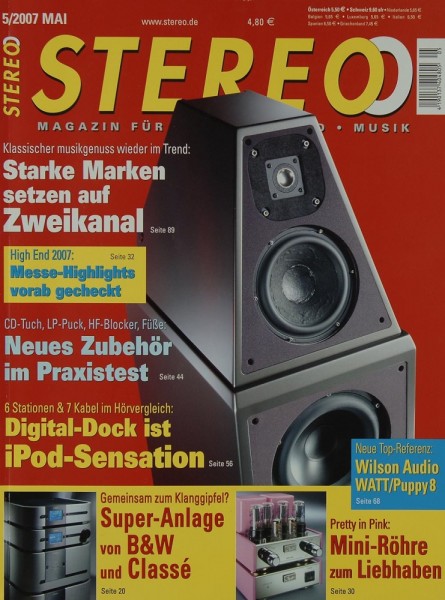Stereo 5/2007 Zeitschrift