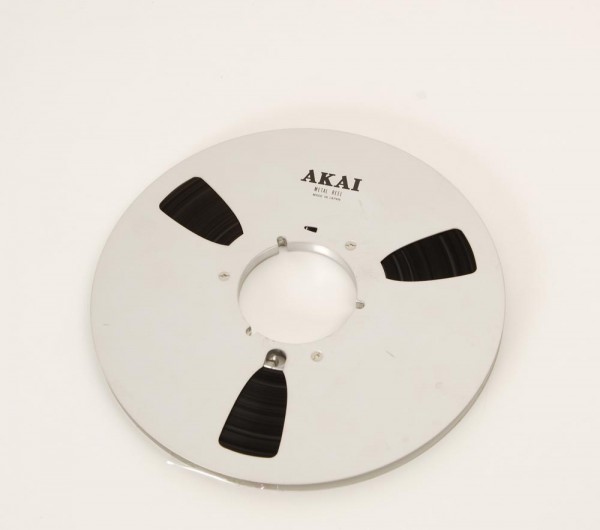 Akai 27 NAB tape reel with tape