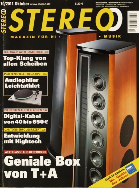 Stereo 10/2011 Zeitschrift