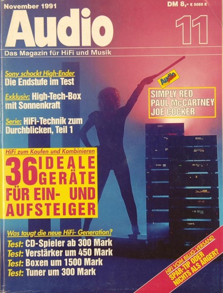 Audio 11/1991 Zeitschrift