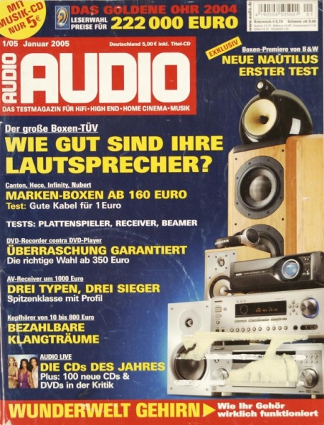 Audio 1/2005 Zeitschrift