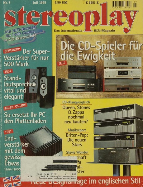 Stereoplay 7/1995 Zeitschrift