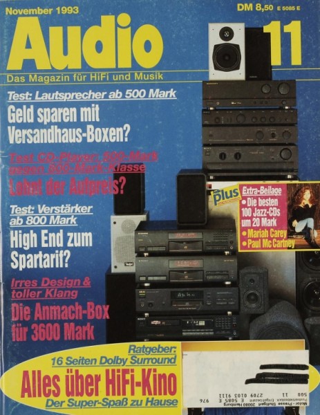Audio 11/1993 Zeitschrift