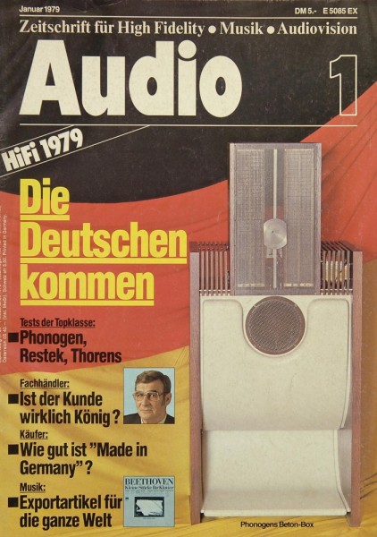 Audio 1/1979 Zeitschrift