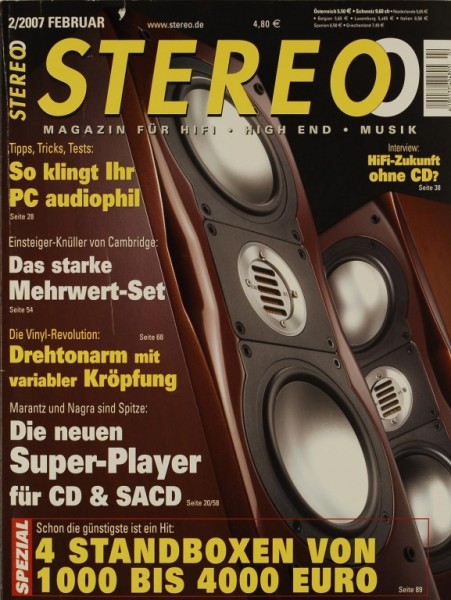 Stereo 2/2007 Zeitschrift