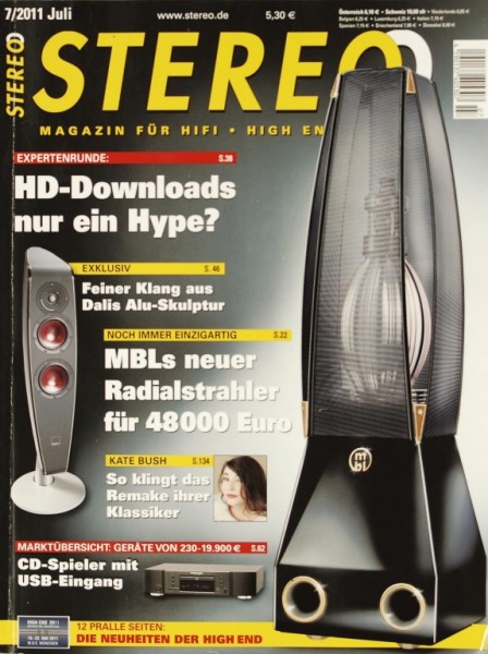 Stereo 7/2011 Zeitschrift