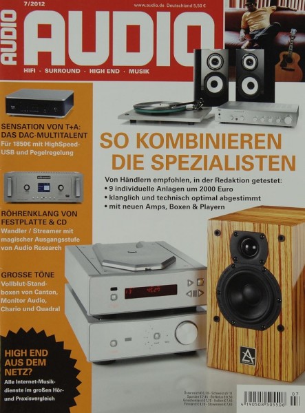 Audio 7/2012 Zeitschrift