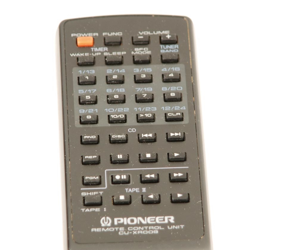 Pioneer CU-XR009 Remote Control | Pioneer | Original Remote Controls |  Remote Controls | Others and Accessories | Spring Air