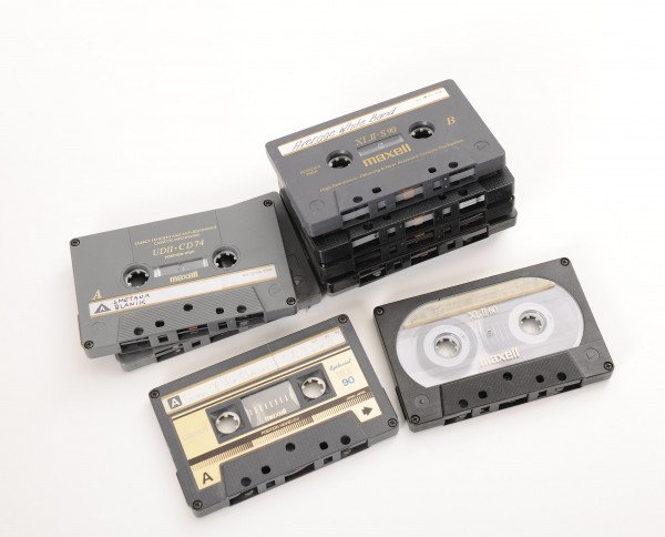 Convolute No. 72: Maxell cassettes 9 pieces