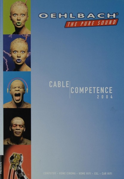 Oehlbach Cable Competence 2004 Brochure / Catalogue