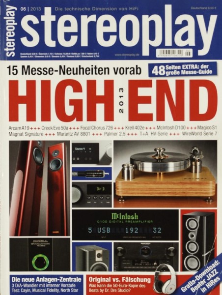 Stereoplay 6/2013 Zeitschrift