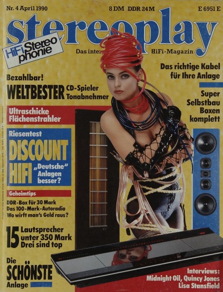 Stereoplay 4/1990 Zeitschrift