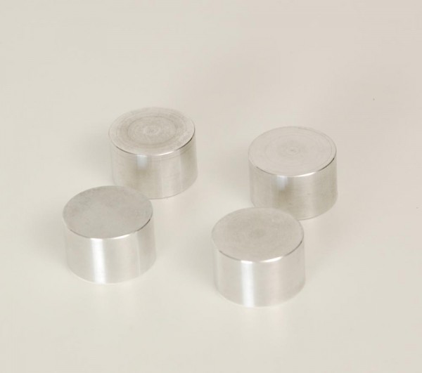 Aluminium pucks set of 4