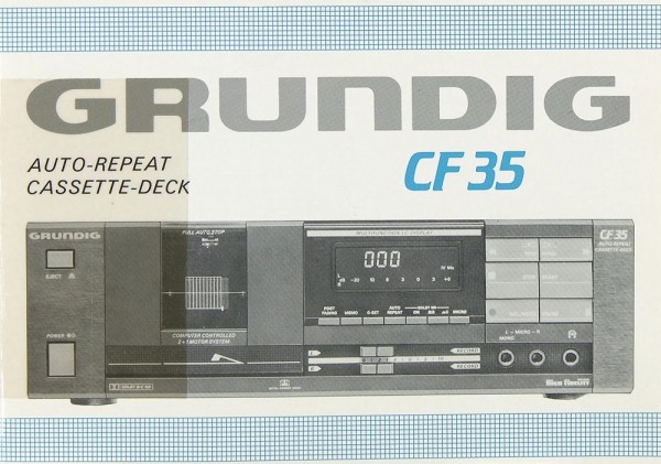 Grundig CF 35 Operating Instructions