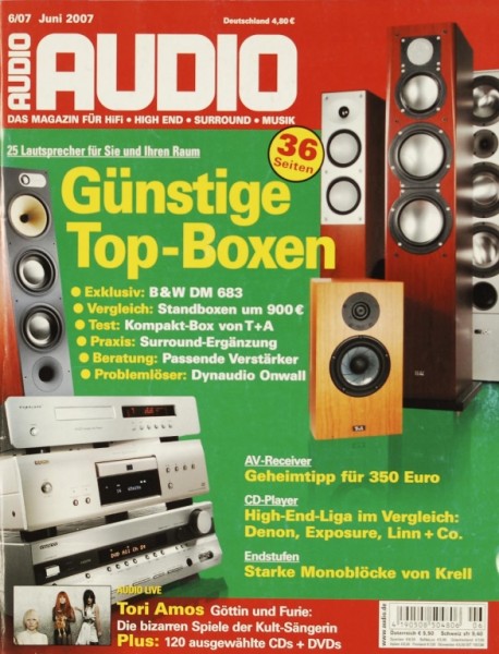 Audio 6/2007 Zeitschrift