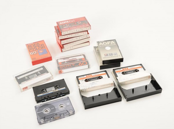 Convolute Nr. 61: Rare cassettes Agfa Philips Sony 14 pieces
