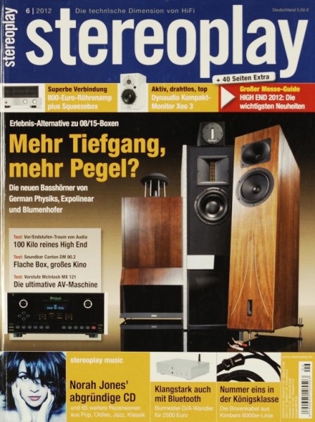 Stereoplay 6/2012 Zeitschrift