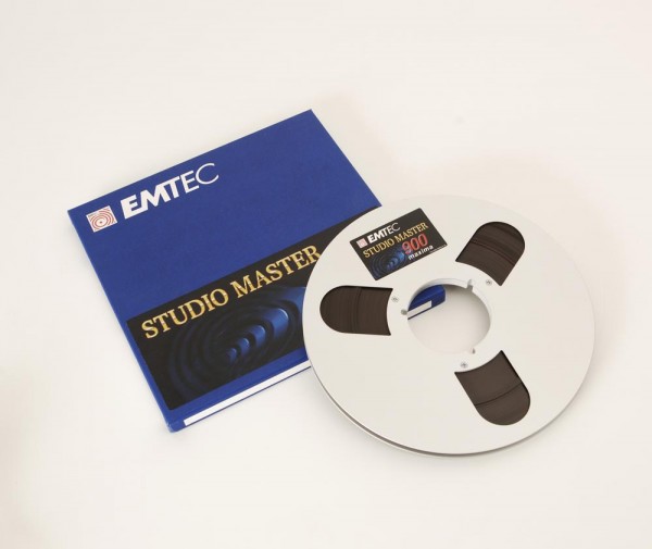 Emtec Studio Master 900 Maxima Tonbandspule 27er NAB Metall mit Band
