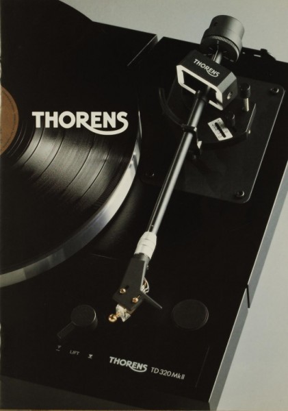 Thorens product overview brochure / catalogue