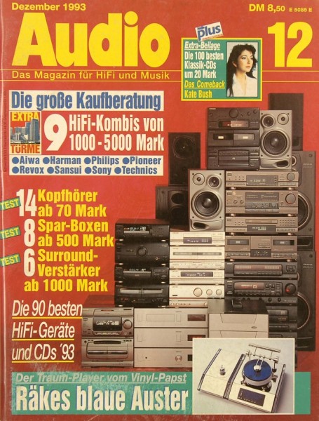 Audio 12/1993 Zeitschrift
