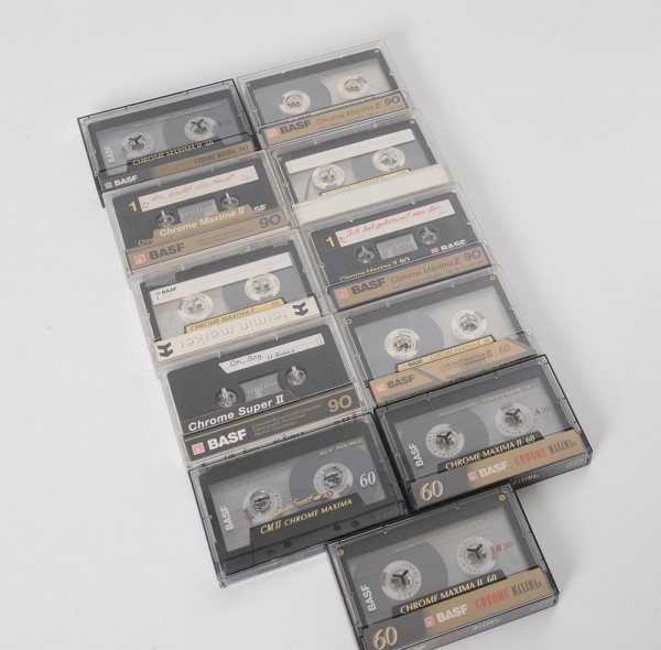 Convolute no. 52: BASF cassettes 11 pieces