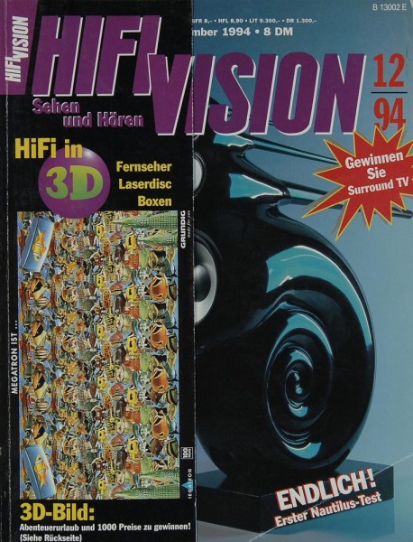 Hifi Vision 12/1994 Zeitschrift
