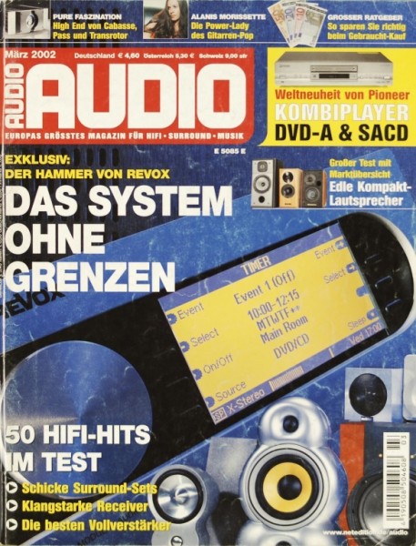 Audio 3/2002 Zeitschrift