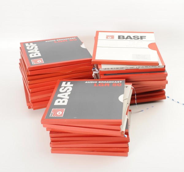 Konvolut Nr. 92: BASF LGR 50 Tonbänder 40 Stück