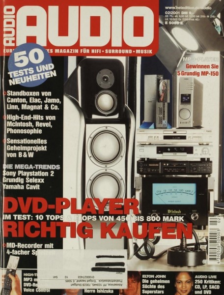 Audio 2/2001 Zeitschrift