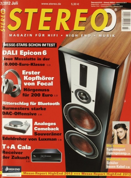 Stereo 7/2012 Zeitschrift