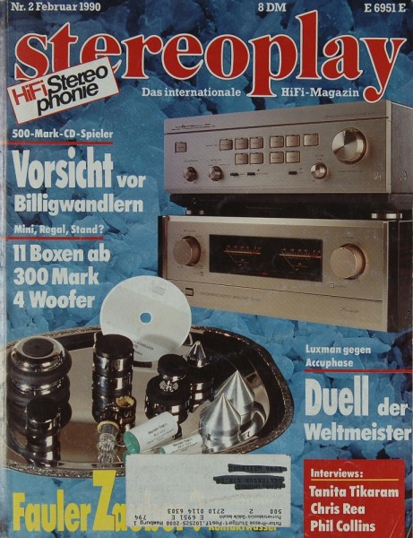 Stereoplay 2/1990 Zeitschrift