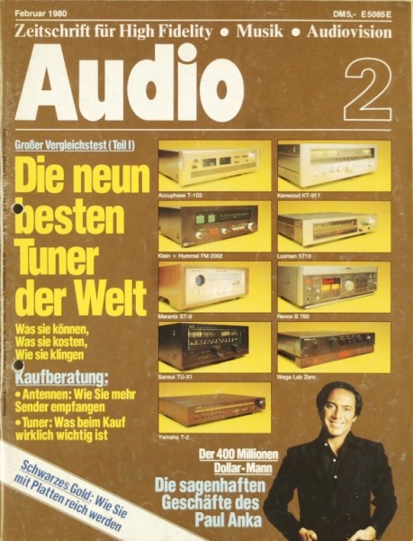 Audio 2/1980 Zeitschrift