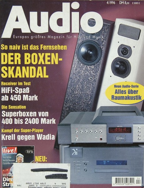 Audio 4/1996 Zeitschrift