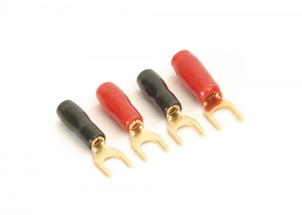 Cable lugs 5 mm 4-piece set