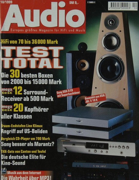 Audio 10/1999 Magazine