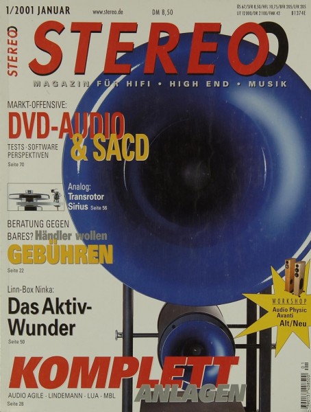 Stereo 1/2001 Zeitschrift