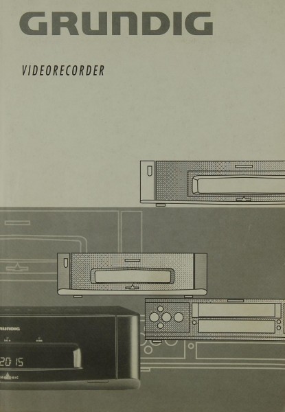 Grundig GV 6000 SV Manual