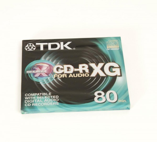 TDK CD-R XG 80 for Audio NEU!