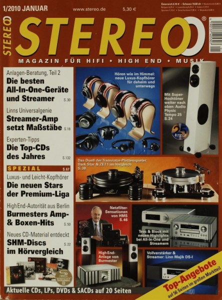 Stereo 1/2010 Zeitschrift