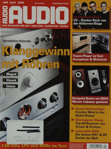 Audio 4/2009 Zeitschrift