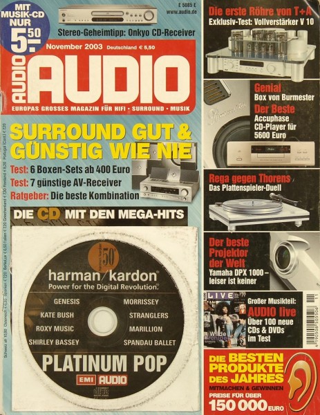Audio 11/2003 Zeitschrift