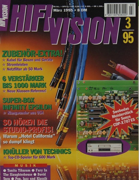 Hifi Vision 3/1995 Zeitschrift