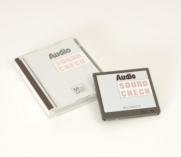 Audio Soundcheck Test-MD Minidisc