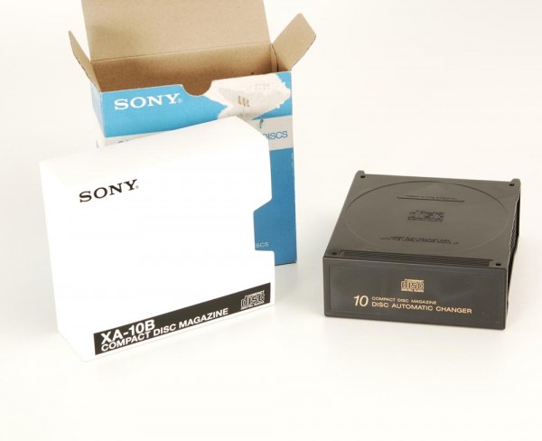 Sony XA-10B 10-speed changer magazine in OVP