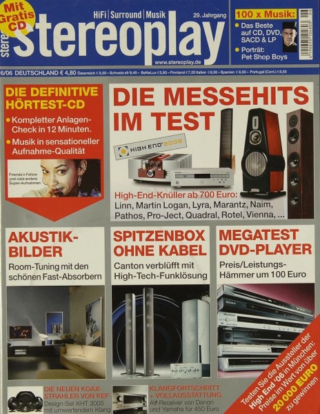 Stereoplay 6/2006 Zeitschrift